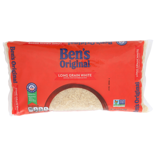 Ben's Original Enriched Parboiled Rice Long Grain White - 5 Pound