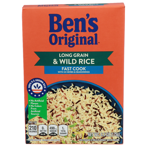 Ben's Original Long Grain & Wild Rice - 6.2 Ounce