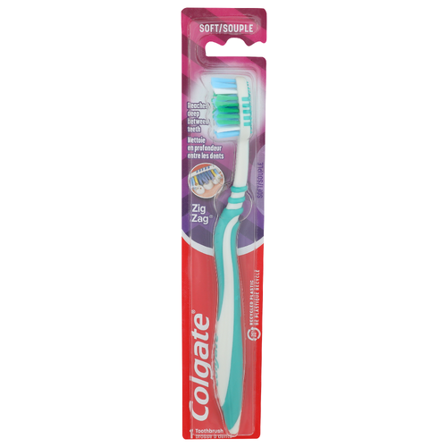 Colgate Soft Zig Zag Toothbrush - 1 Count