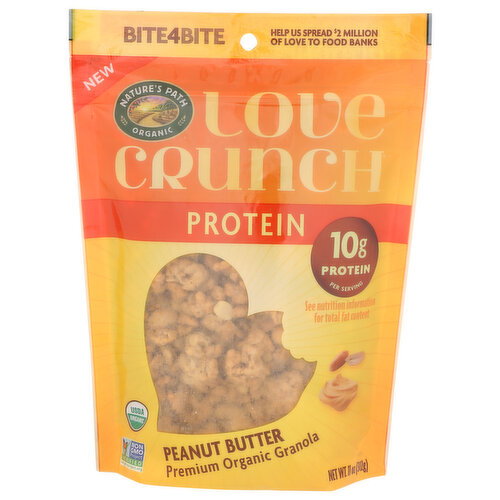 Love Crunch Organic Peanut Butter Protein Granola Pouch - 11 Ounce