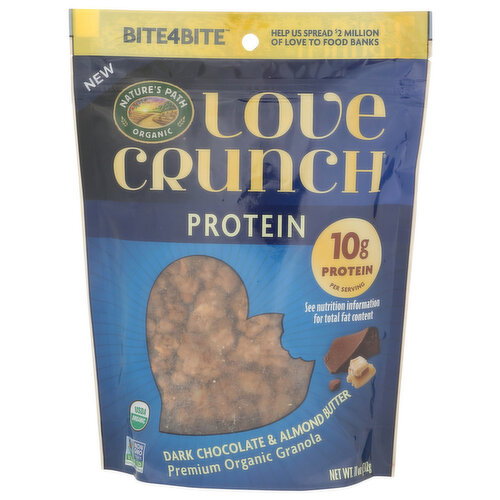 Love Crunch Organic Chocolate Almond Butter Protein Granola Pouch - 11 Ounce Image 1 of 4