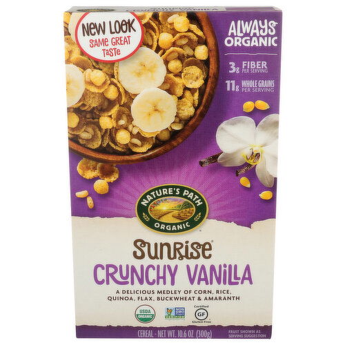 NATURE's Path Foods Sunrise Vanilla Cereal - 10.6 Ounce Image 1 of 2