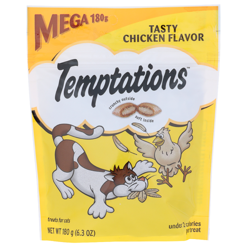 Temptations Tasty Chicken Flavor Treats For Cats - 6.3 Ounce