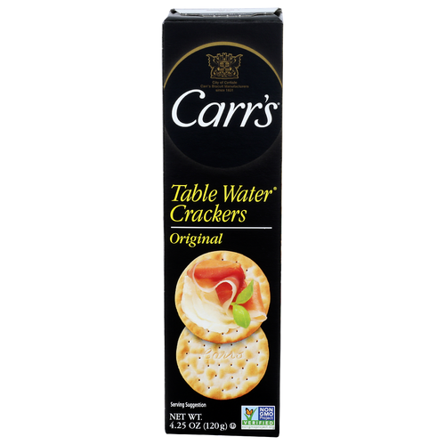 Carr's Original Table Water Crackers - 4.25 Ounce