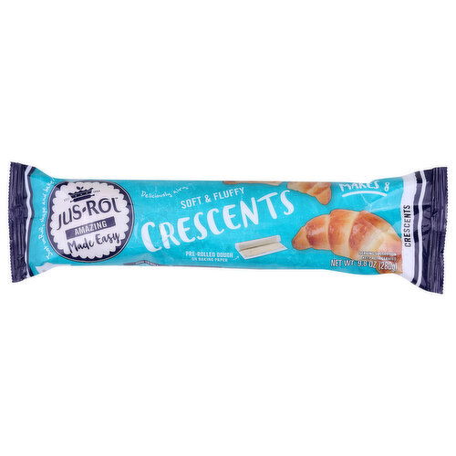 Jus-Rol Jus Sft Chw Crescents - 9.8 Ounce
