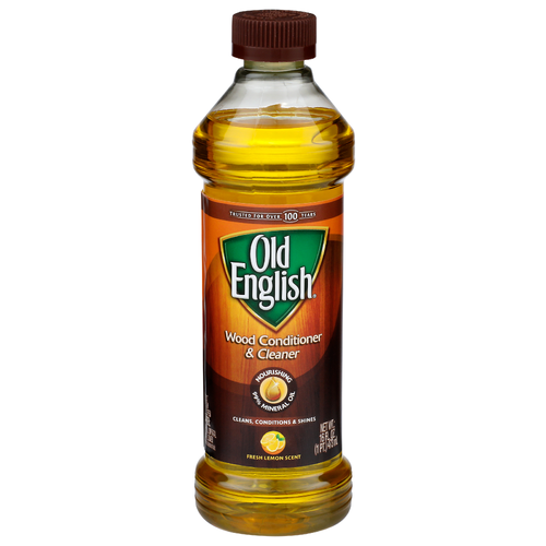 Old English Fresh Lemon Scent Wood Conditioner & Cleaner - 16 Fluid Ounce