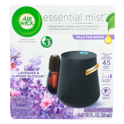 Air Wick Lavender & Almond Blossom Essential Mist - 0.67 Fluid Ounce
