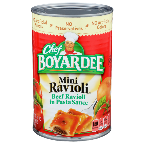 Chef Boyardee Beef Ravioli In Pasta Sauce Mini - 40 Ounce