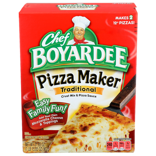 Chef Boyardee Traditional Pizza Maker - 15.925 Ounce - 2 Count