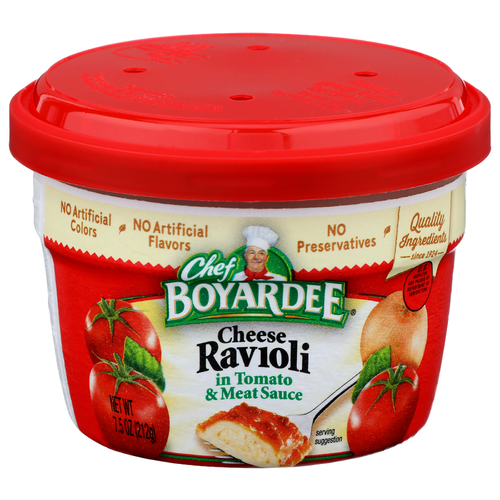 Chef Boyardee Cheese Ravioli Tomato & Meat Sauce - 7.5 Ounce