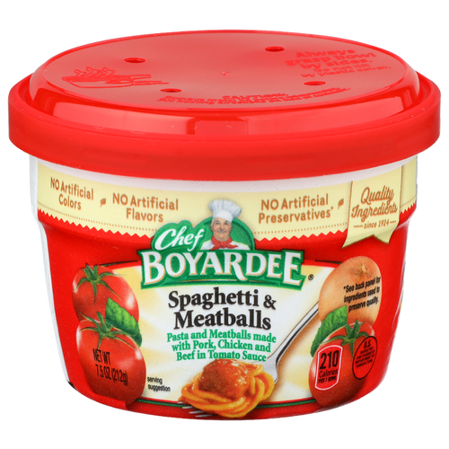 Chef Boyardee Spaghetti & Meatballs - 7.5 Ounce