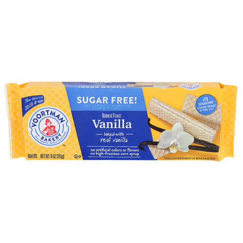Voortman Bakery Vanilla Sugar Free Wafers - 9 Ounce