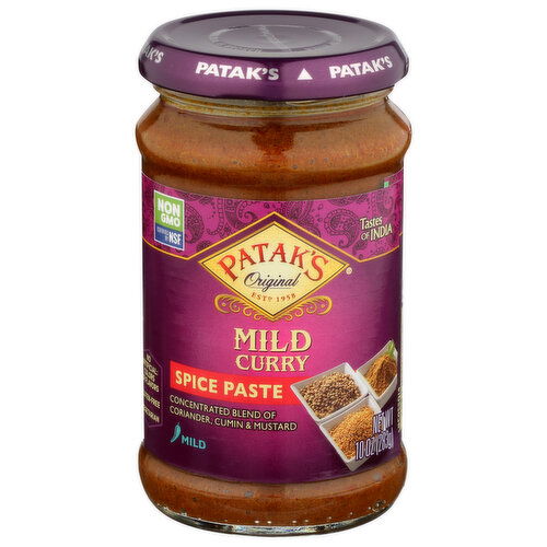 Patak's Paste Mild Curry - 10 Ounce