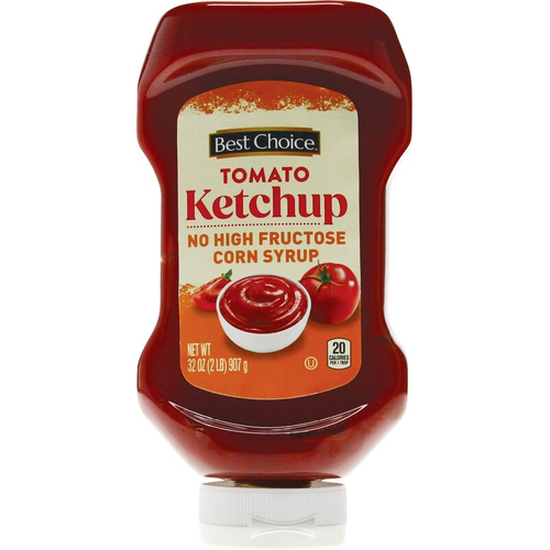 Best Choice Ketchup With No High Fructose Corn Syrup - 32 Ounce