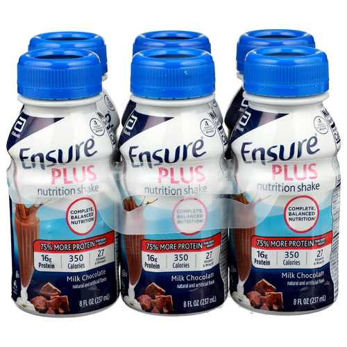 Ensure Milk Chocolate Plus Nutrition Shake - 8 Fluid Ounce