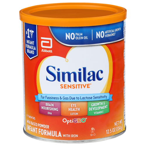 Similac Sensitive Infant Formula - 12.5 Ounce
