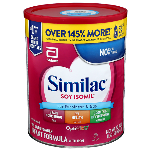 Similac Isomil Soy Vs Pwdr - 30.8 Ounce