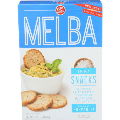 Old London Snacks Melba Sea Salt - 5.25 Ounce