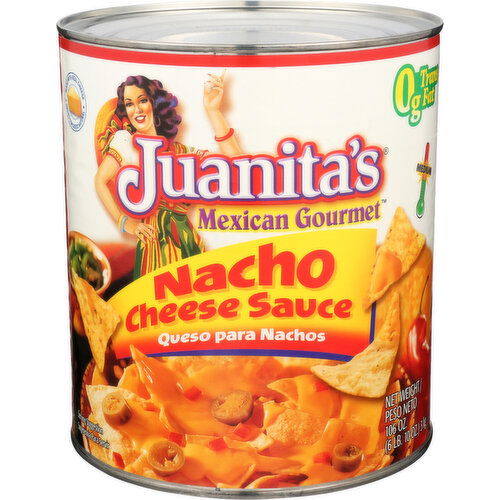 Juanita's Mexican Gourmet Cheese Sauce Nacho - 106 Ounce