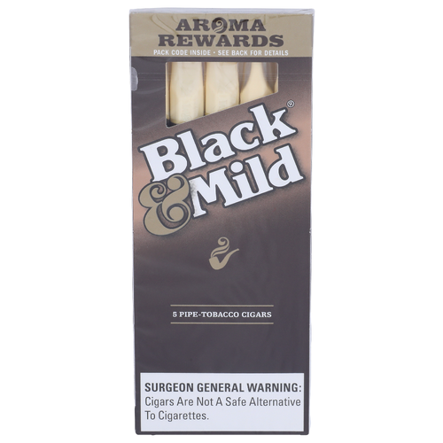 Black & Mild Pipe-Tobacco Cigars - 5 Count