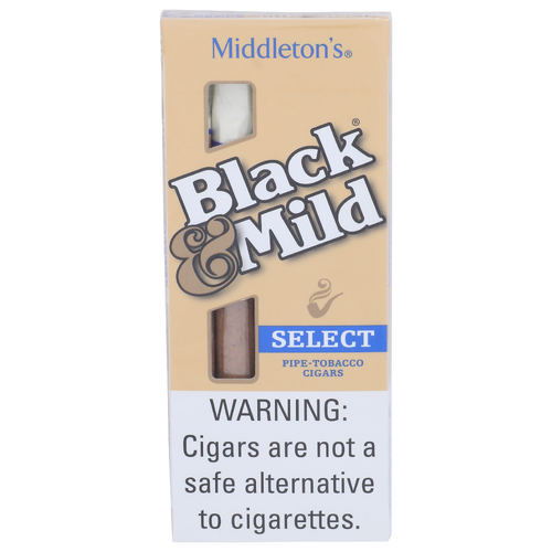 Middleton's Black & Mild Pipe-Tobacco Cigars - 5 Count