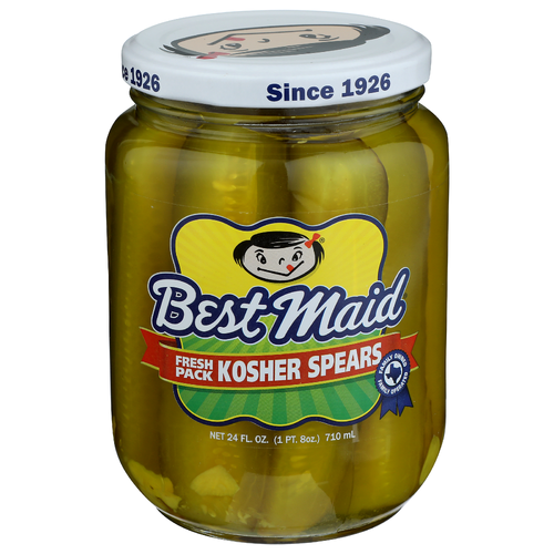 Best Maid Kosher Spears - 24 Fluid Ounce