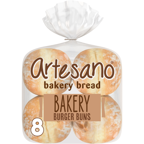 Artesano White Bakery Buns - 19 Fluid Ounce Image 1 of 4