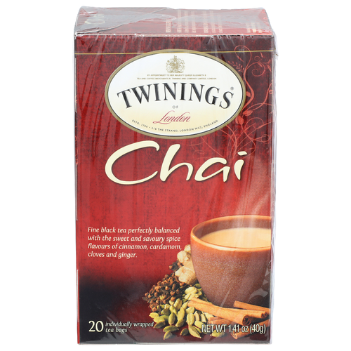 Twinings Of London Chai - 0.071 Ounce - 20 Count