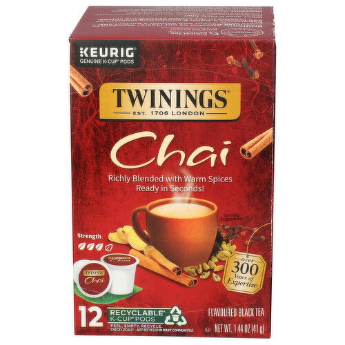 Twinings Of London Chai Kcup - 0.12 Ounce - 12 Count Image 1 of 3