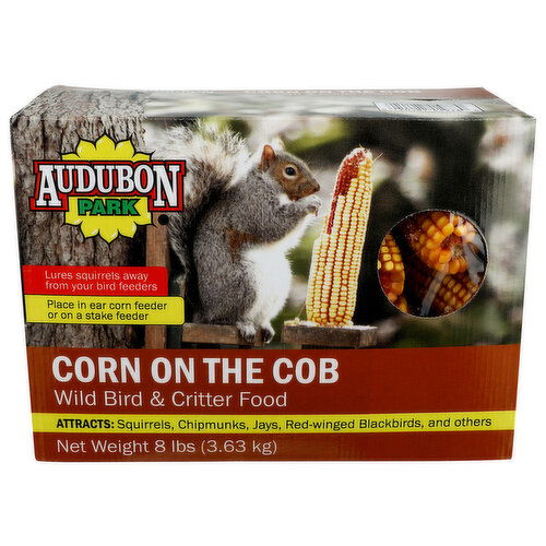 Audubon Park Corn On The Cob Wild Bird & Critter Food - 8 Pound