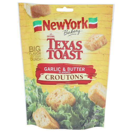 New York Bakery Garlic & Butter The Original Texas Toast Croutons - 5 Ounce