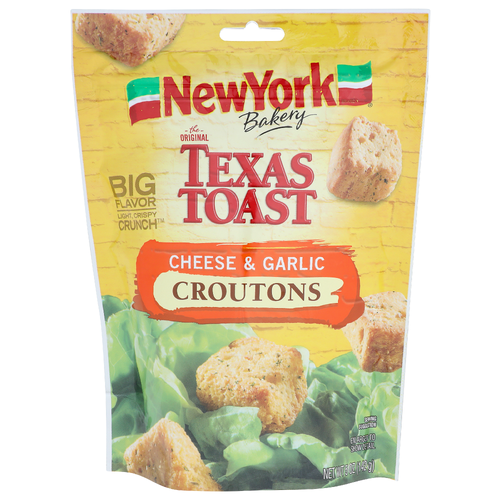 New York Bakery Cheese & Garlic The Original Texas Toast Croutons - 5 Ounce