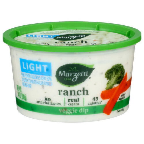 Marzetti Ranch Light Veggie Dip - 14 Ounce - 1 Count Image 1 of 4
