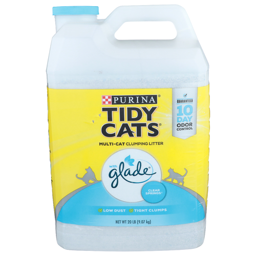 Purina Tidy Cats Clear Springs Multi-Cat Clumping Litter - 20 Pound