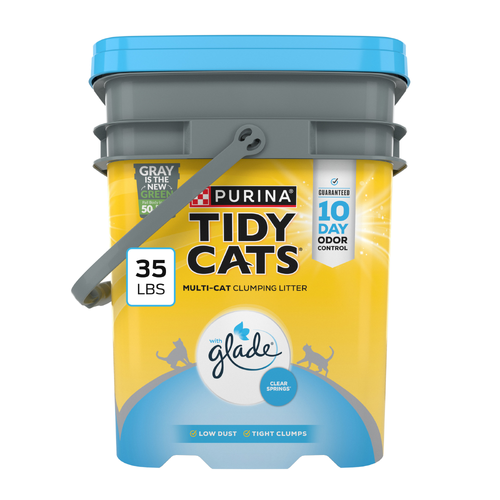 Purina Tidy Cats With Glade Clear Springs Scented - 35 Pound