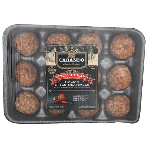 Carando Classic Italian Style Meatballs - 16 Ounce
