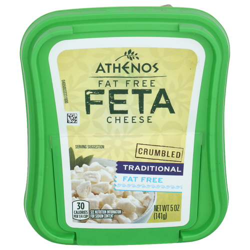Athenos Feta Cheese Traditional Crumbled - 5 Ounce