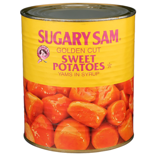 Sugary Sam Golden Cut Sweet Potatoes - 108 Ounce