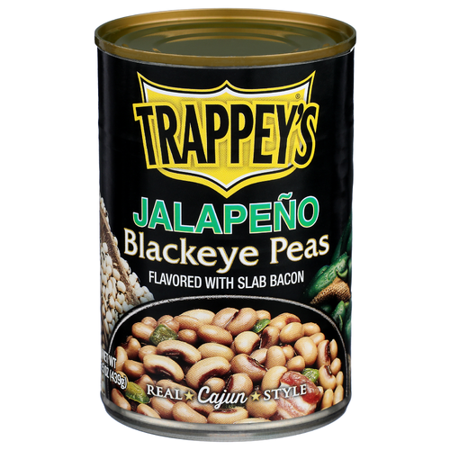 Trappey's Jalapeño Flavored With Slab Bacon Blackeye Peas - 15.5 Ounce