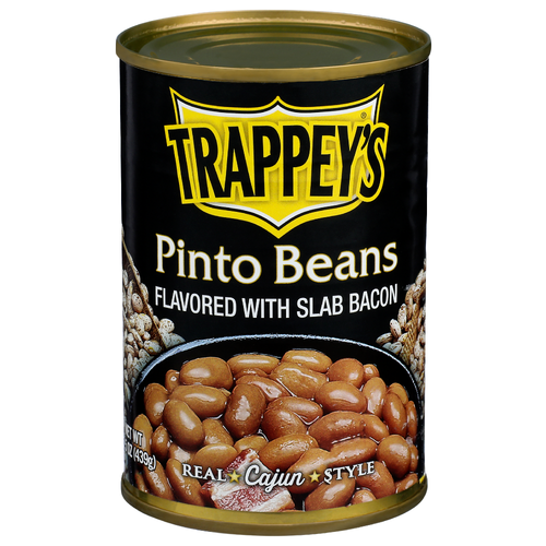 Trappey's Flavored With Slab Bacon Pinto Beans - 15.5 Ounce