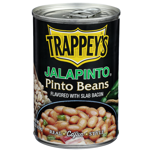 Trappey's Flavored With Slab Bacon Cajun Jalapinto Pinto Beans - 15.5 Ounce
