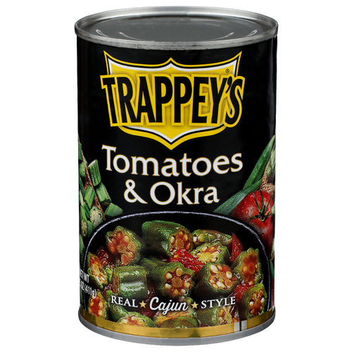 Trappey's Tomatoes & Okra - 14.5 Ounce