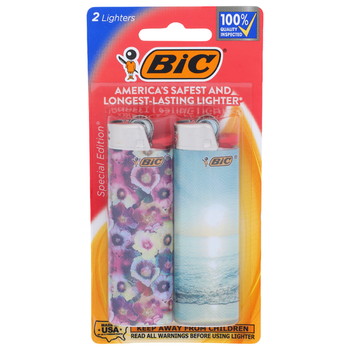 Bic Lighters - 2 Count
