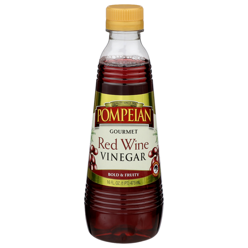 Pompeian Bold & Fruity Gourmet Red Wine Vinegar - 16 Fluid Ounce