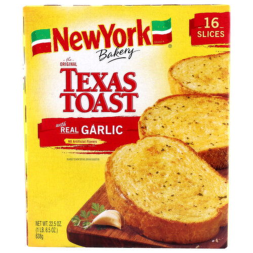 New York Ny Texas Garlic Toast Vp - 1.406 Ounce - 16 Count