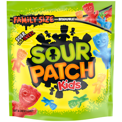 Sour Patch Kids Family Size Soft & Chewy Candy - 28.8 Ounce Image 1 of 3