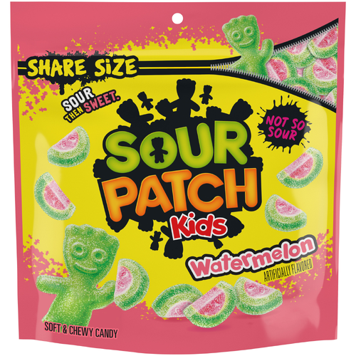 Sour Patch Kids Sour Patch Kids Watermelon Soft & Chewy Candy, Share Size - 12 Ounce