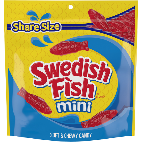 Swedish Fish Brand SWEDISH FISH Soft & Chewy Mini Candy - 12 Ounce Image 1 of 4