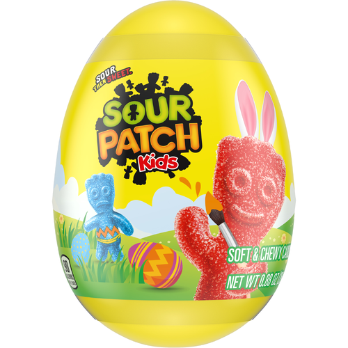 Sour Patch Kids Soft & Chewy Easter Candy, Egg - 0.88 Ounce