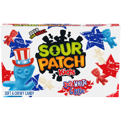 Sour Patch Kids Sour Patch Kids Variety Red, White & Blue Soft & Chewy Candy - 3.09 Ounce
